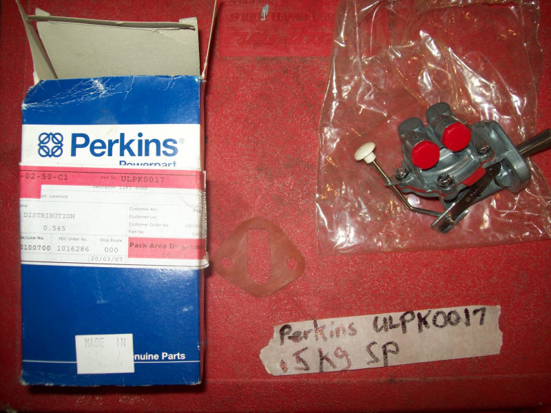 Perkins fuel pump lift ULPK0017 4.107, 4.108